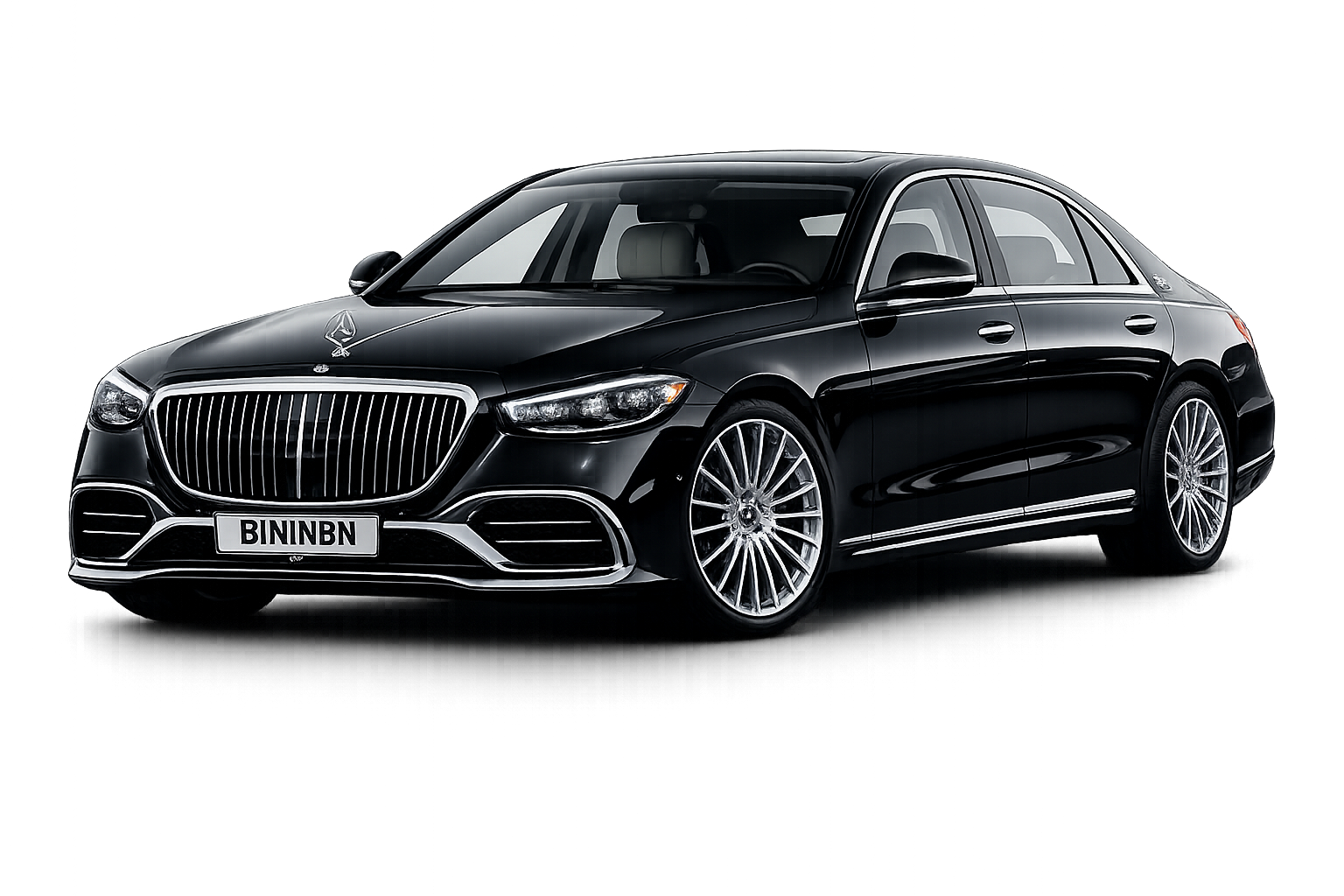 Mercedes Clase S premium negro para servicio VTC ejecutivo